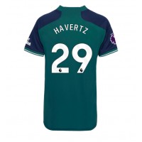 Camisa de Futebol Arsenal Kai Havertz #29 Equipamento Alternativo Mulheres 2023-24 Manga Curta